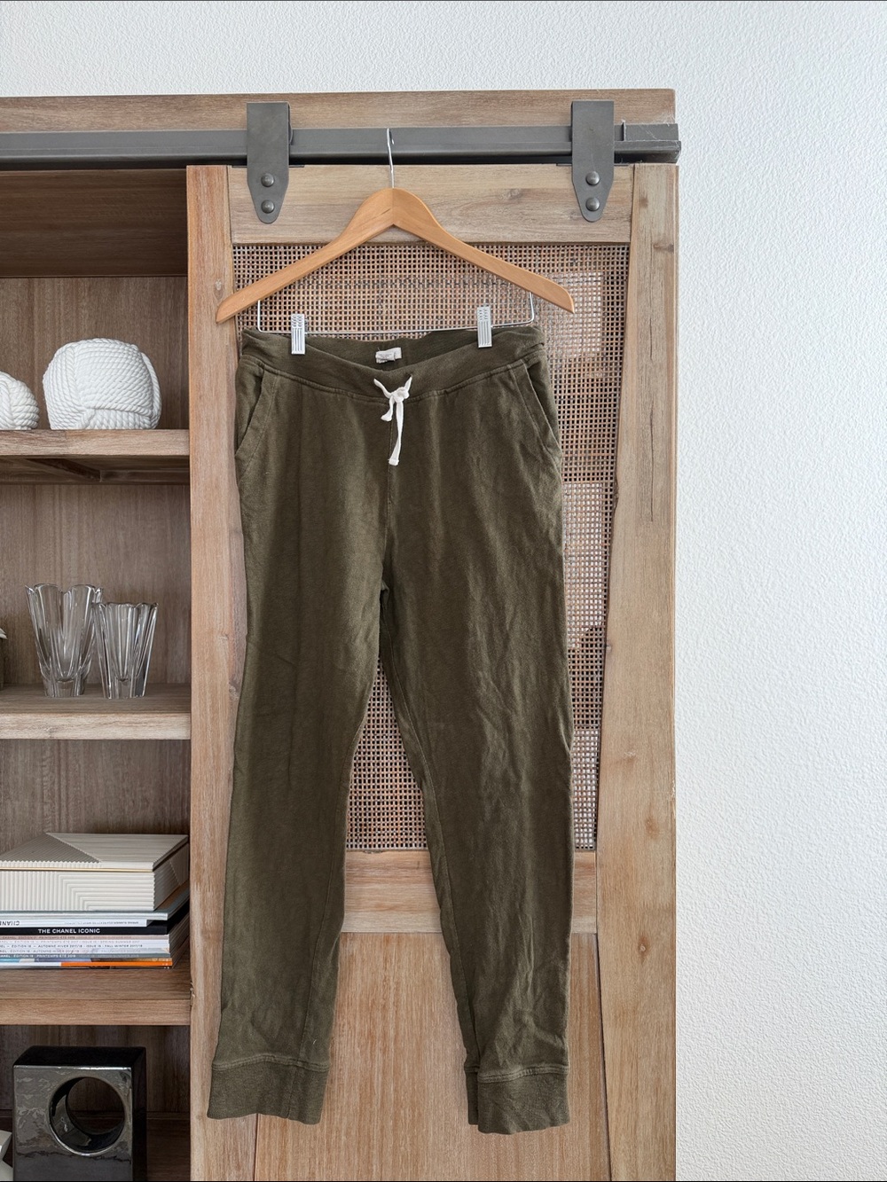 💚BUY 3 for $15💚 💚 J.Crew Crewcuts Olive Drawstring Sweatpants for Kids Unisex